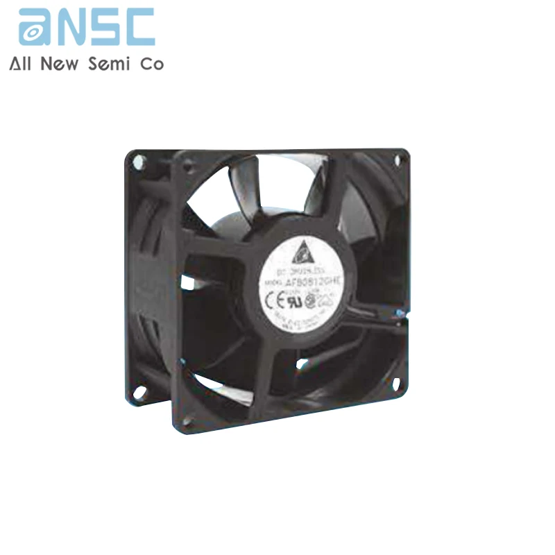 Original  electric axial flow cooling fan AFB0812SHZSR 8038 subrack 12V DC fan