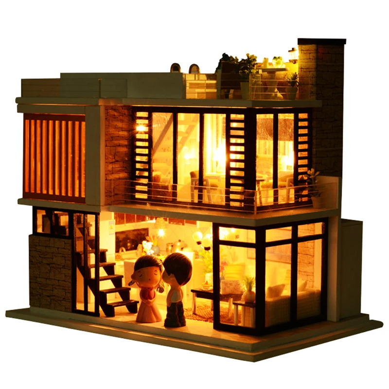 ミニチュアドールハウス完成品   Florence ミニチュアドールハウス完成品 Florence ミニチュアドールハウス