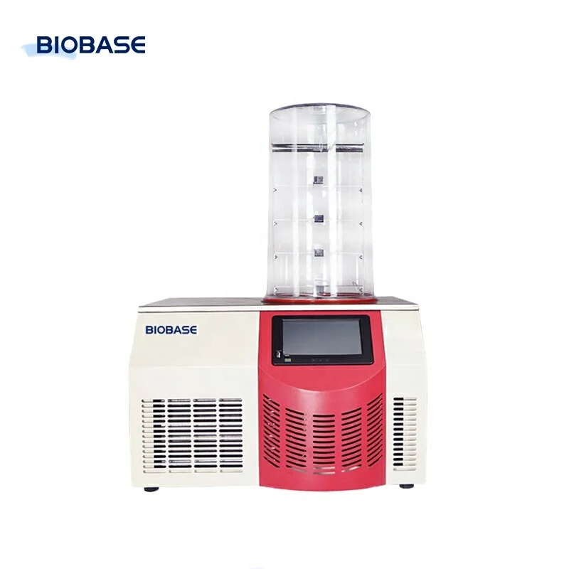 Биобазовая китайская сублимационная сушилка, лиофилизатор 9,5 л, мини-химическое оборудование для пищевых продуктов, сублимационная сушилка