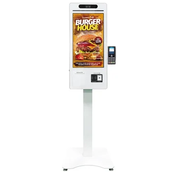 Factory Software Cashless Order Machine POS Touch Screen System All In One For Self Ordering Restaurant New Retail