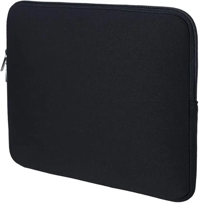 Cuerpo de manga de portátil bolso de transporte de revestimiento blando cubierta con cremallera acolchada para MacBook Air 11 