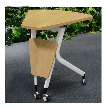 School Furniture Free Combination Foldable Student Desk Smart Classroom Mobile  Folding Tables  For Middle Primary High School