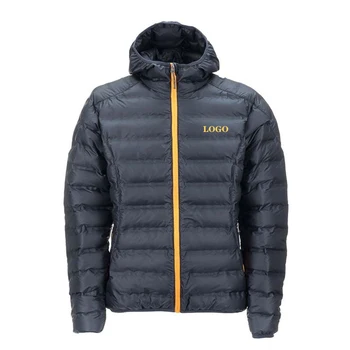 Custom Puffer Jackets Eco Down Hooded Jacket Winter Padded Factory Supply Outdoor Jacket for Winter Waterproof