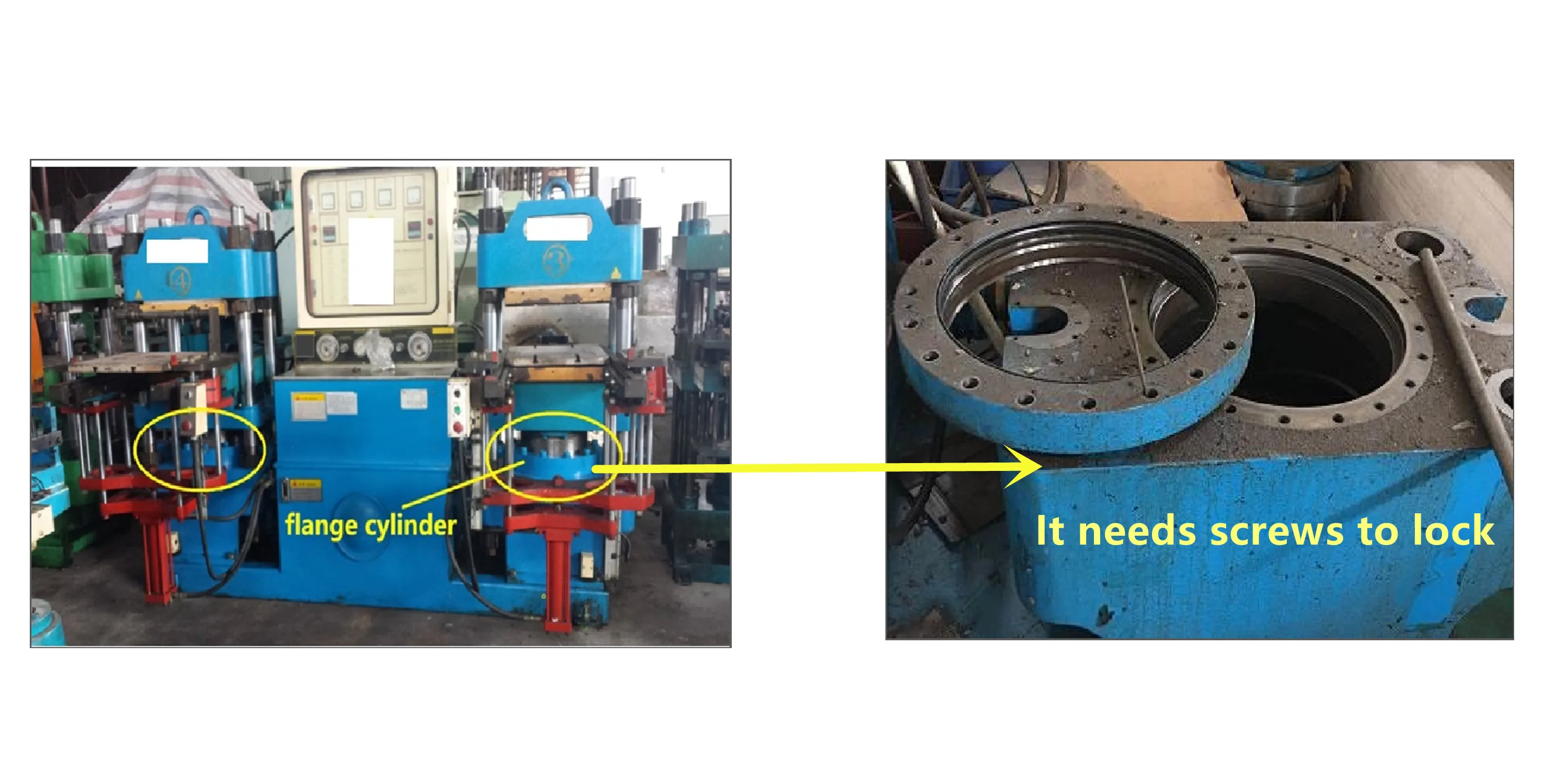 Mitsubishi PLC Control Plate Vulcanizing Machine For making Rubber Silicone Products