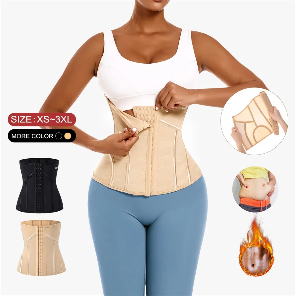 Custom Wrap Coset Waist Shaper Trainer Belt Women Body Waist Cinchers Lady Firm Tummy Control Shapewear for Women details
