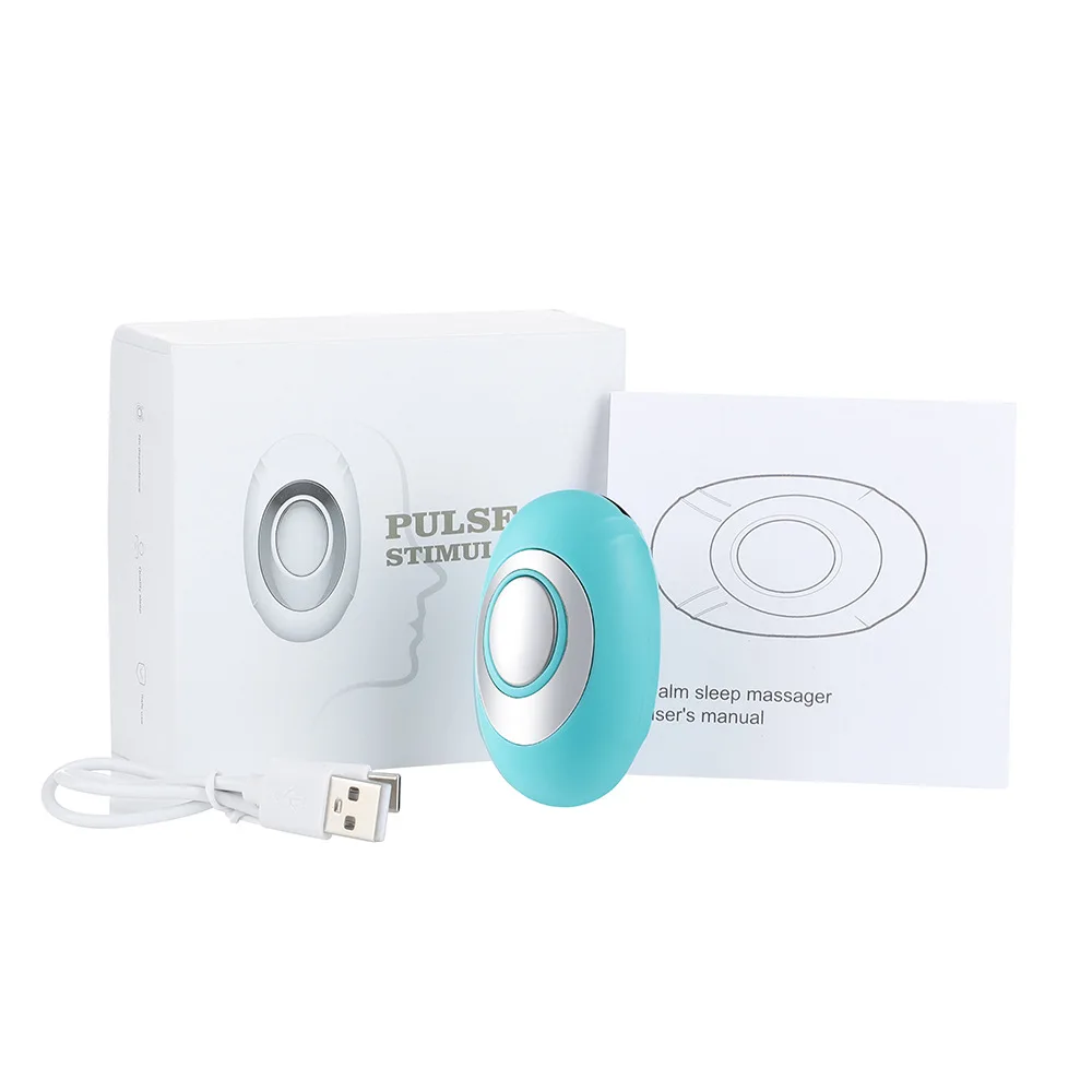 Mini USB Charging Hand Held EMS Pulse Hypnotic Device Sleep Aid Machine for Home Use