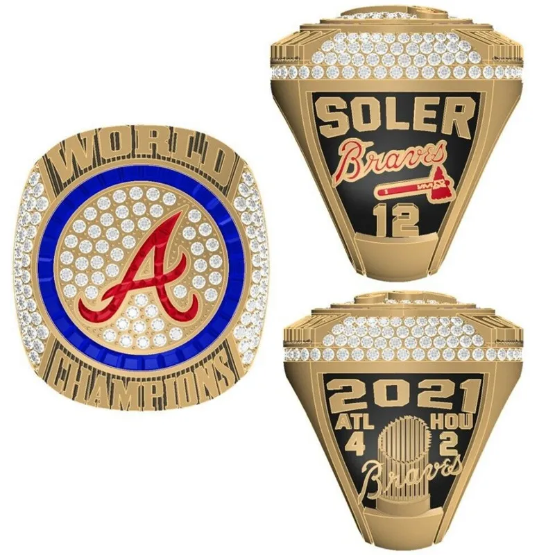 Wholesale 2021 Atlanta Braves Championship Ring for Men From m.
