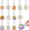 36 porte-clés religieux (12 modèles, 3 pièces chacun)
