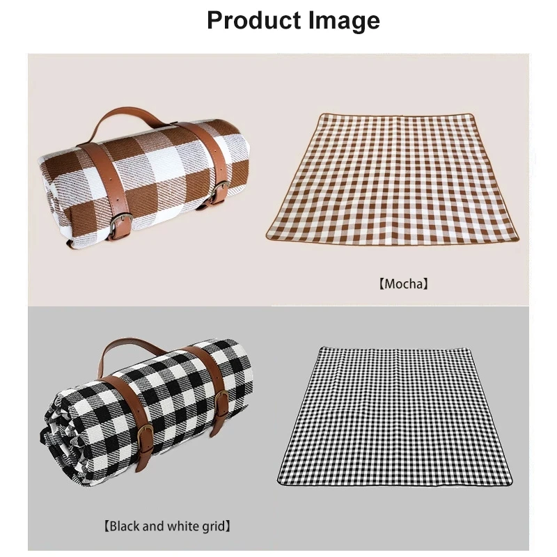 Large Water Resistant Foldable Portable Packet Beach Camping Waterproof Picnic Blanket manufacture