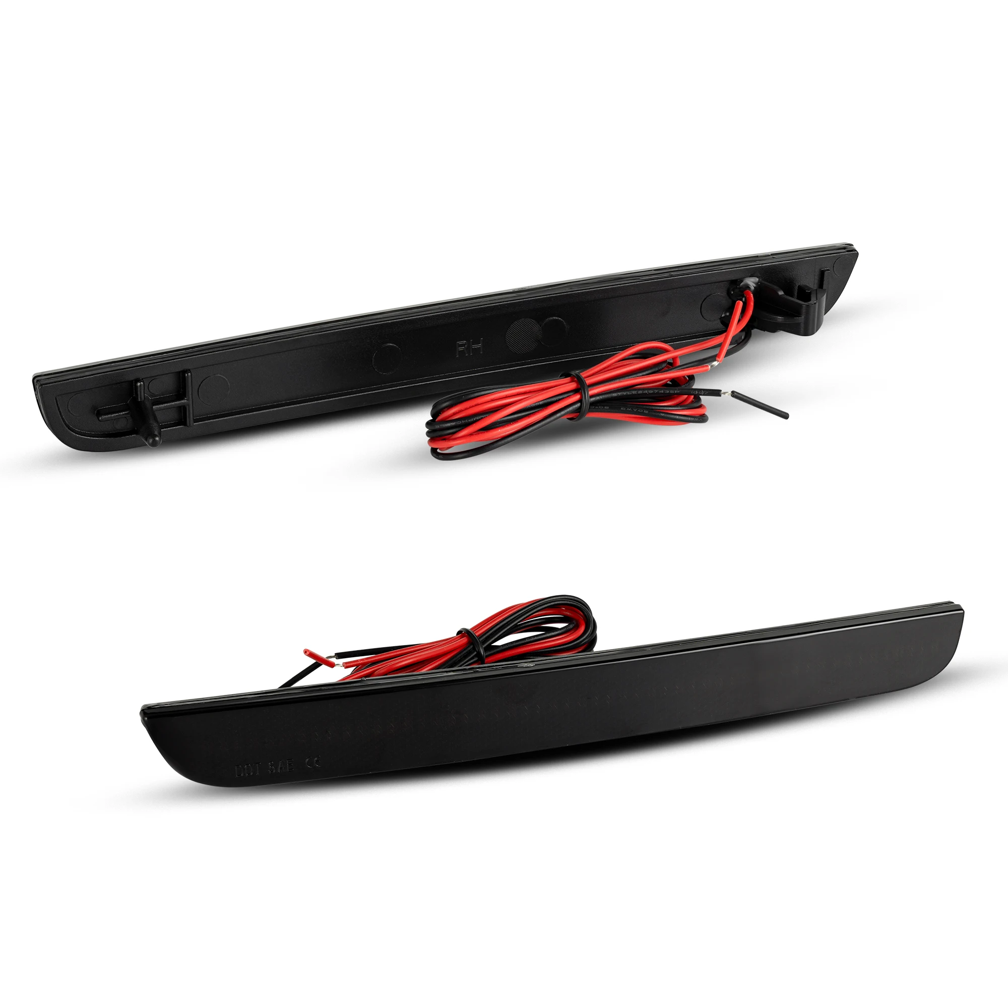 Led Rear Bumper Reflector Brake Tail Light For Dodge Challenger 2015 ...