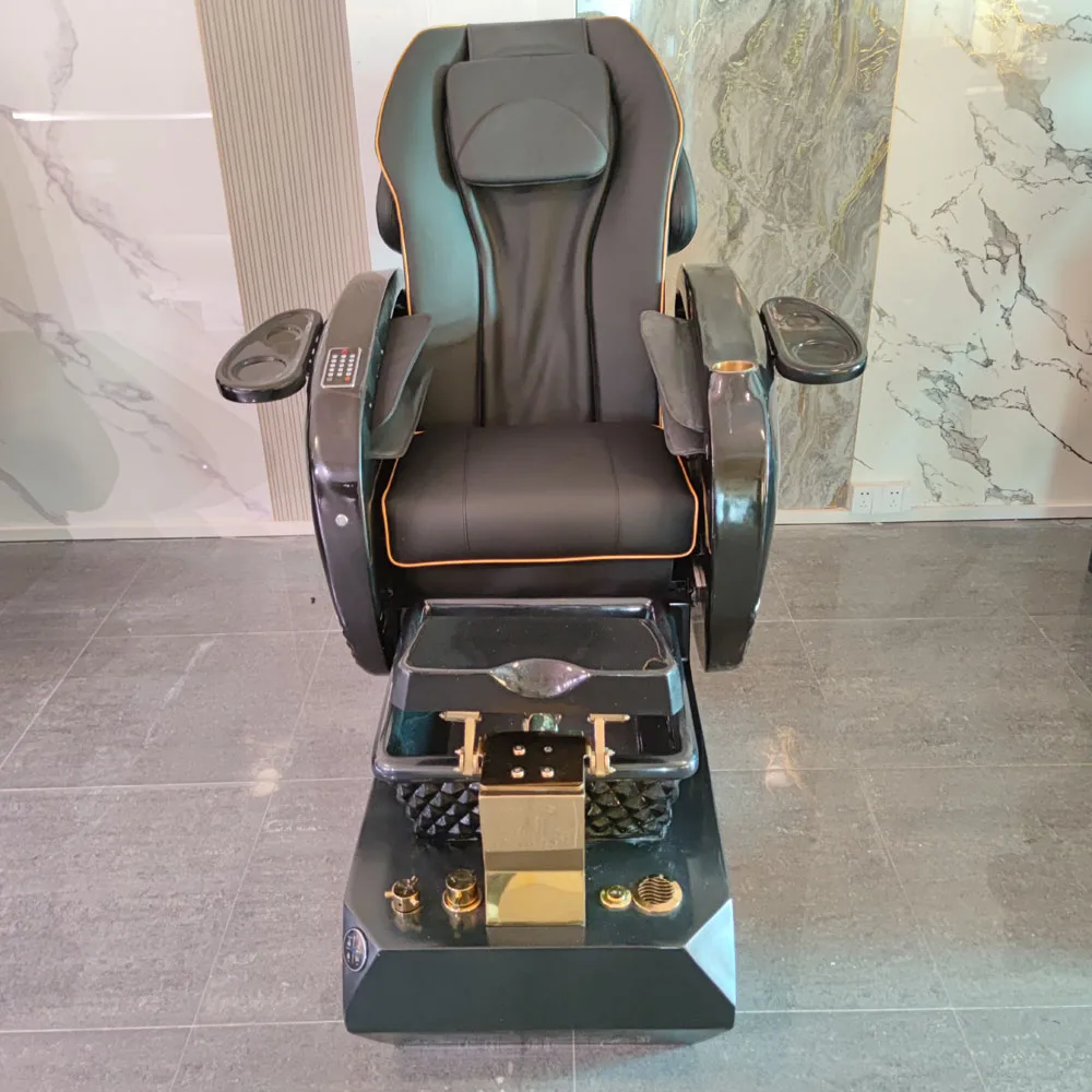 Wholesale Luxury Spa Nail Foot Massage Electric Pedicure Chairs With Pump Drain for Sale