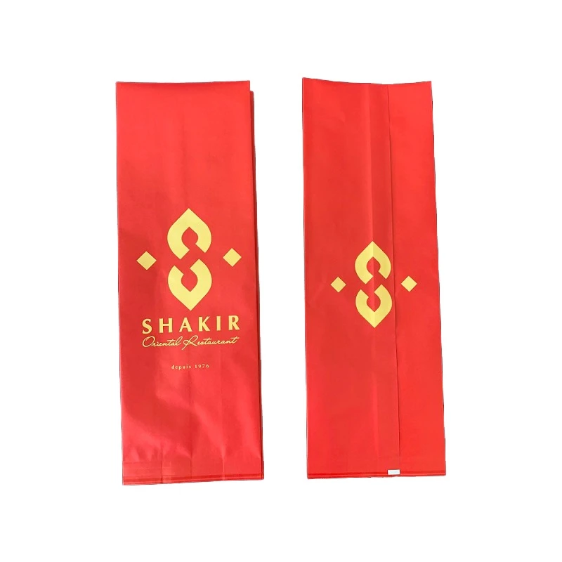 Food Aluminum Kraft Paper Ice Cream Foil Bag