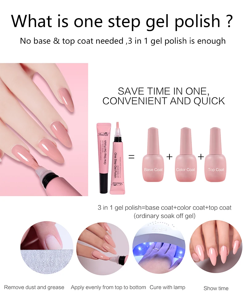 Step 2 Top Coat Gel - No UV Lamp Needed | Eternal Cosmetics