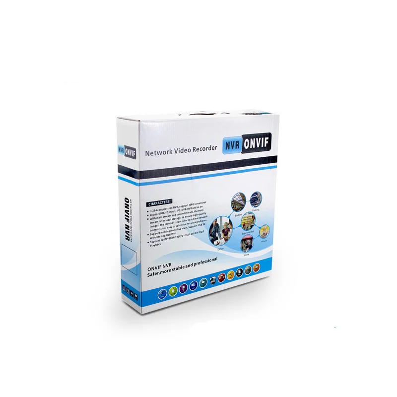Original XM NVR 4K Network Video Recorder 9 Channel Support 8MP Resolution CCTV NVR