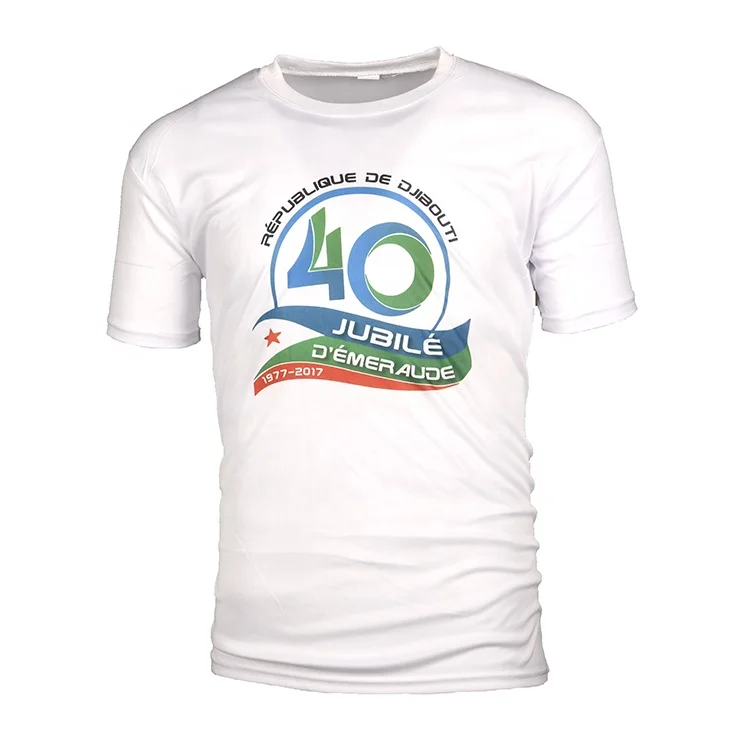Artisanal Embroidered Sport T-Shirt 50% Cotton 50% Polyester Red  601988