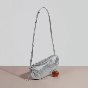 Manufacturer Custom Wholesale Genuine Leather Sling Fashion Purse Mini Small Shoulder Crossbody Bag Women