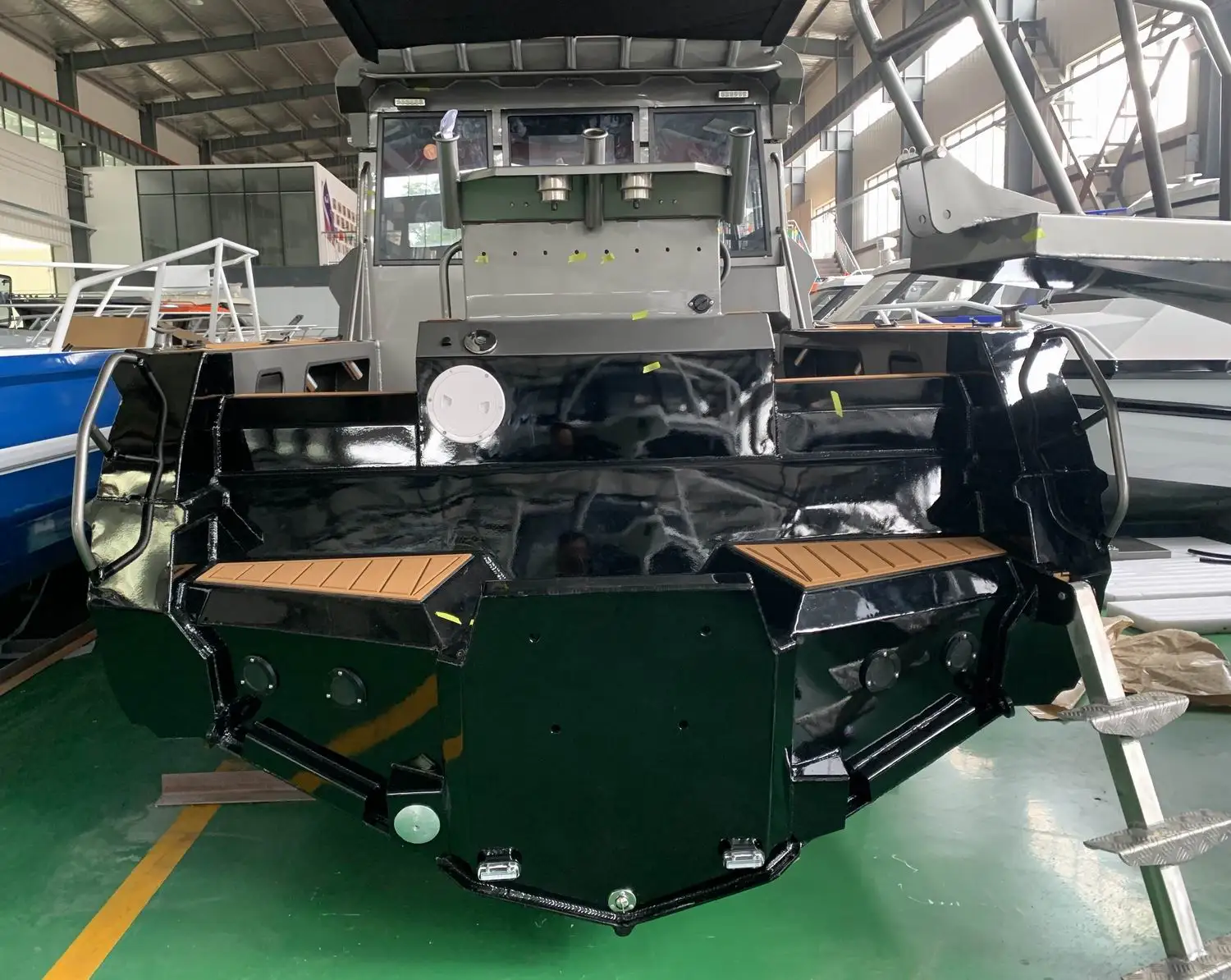 Продажа с завода Sea King, 25 футов, легкое ремесло, все сварные морские алюминиевые лодки для рыбалки с грязной кабиной