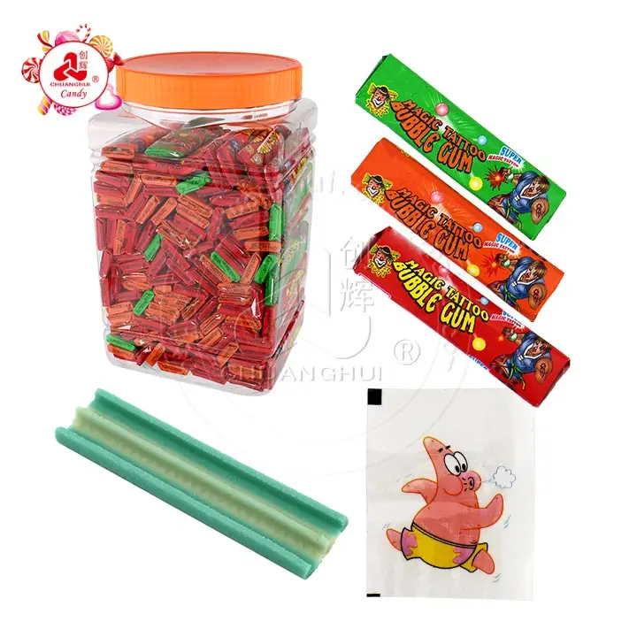 roll bubble gum