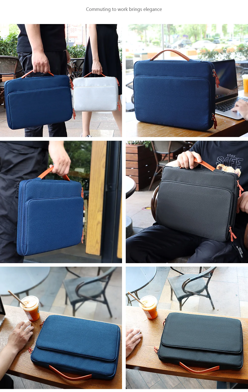 Hot Selling Stock Laptop Case Waterproof Lightweight Business Computer