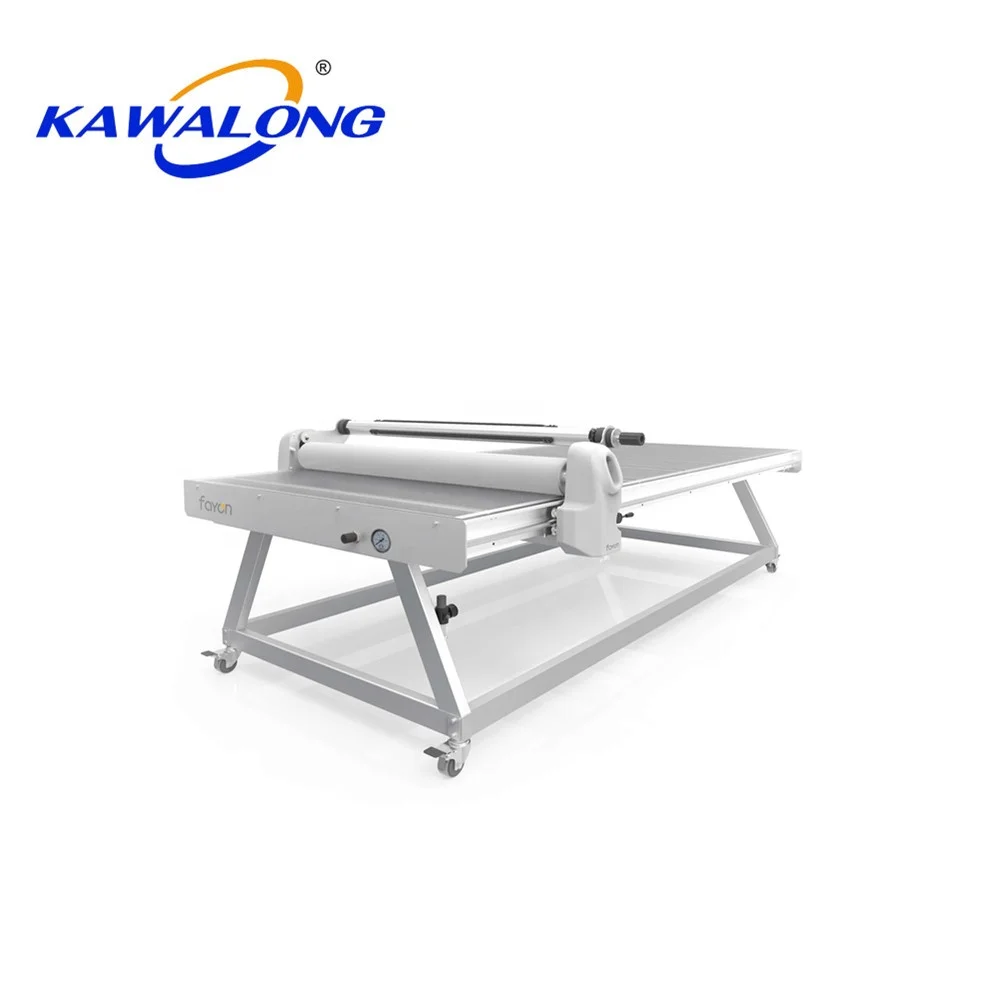 Cheap Price  Large Format Fayon Smart Table 1325 Flatbed Applicator Work Table Flatbed Laminator Flatbed  Laminating Machine