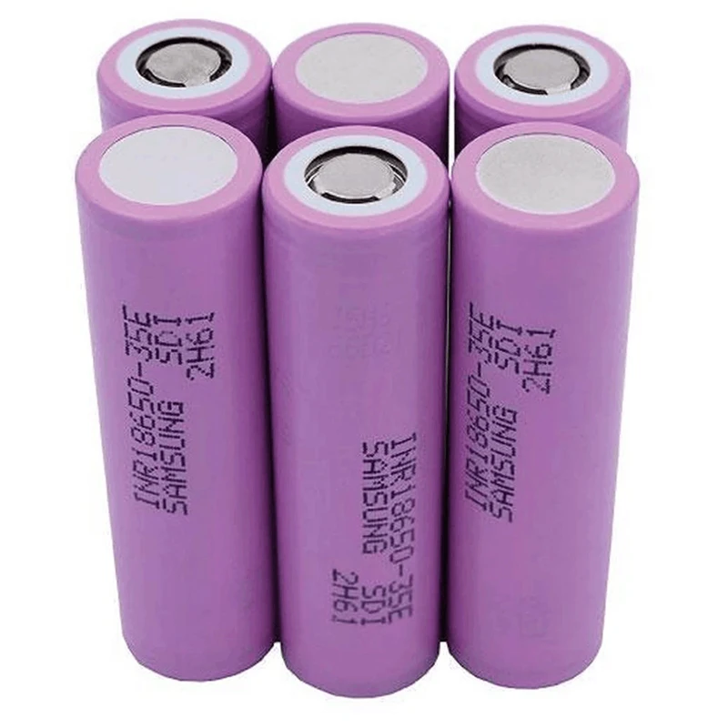 Usa Delivery Rechargeable Inr18650-25r Grade A Cell 2500mah 20a Bicycle ...