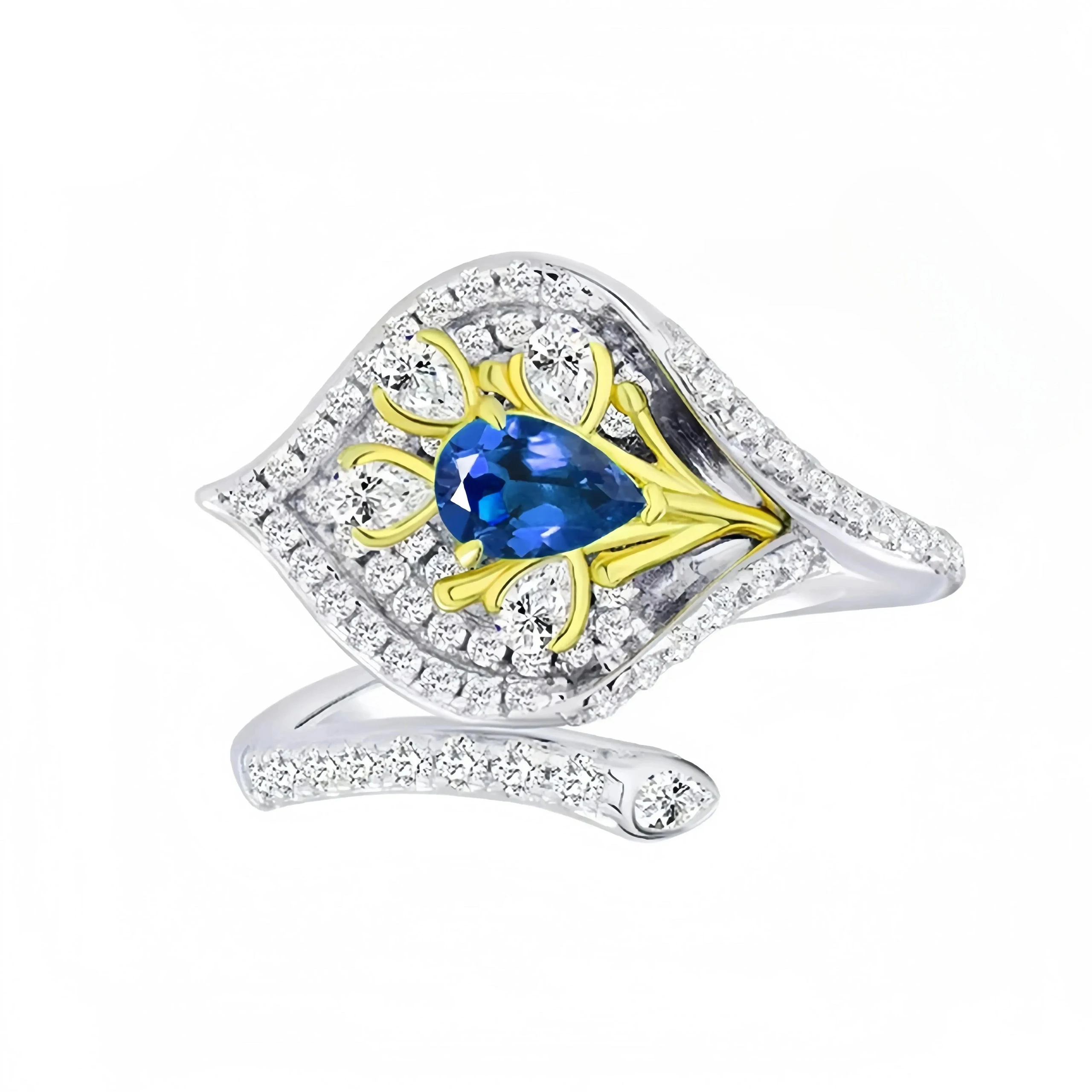 MUSHAN Jewelry Factory MGI Lab Grown Gemstones Emerald Ring Open Adjustable Engagement Bands 925 Sterling Silver Rings Jewelry