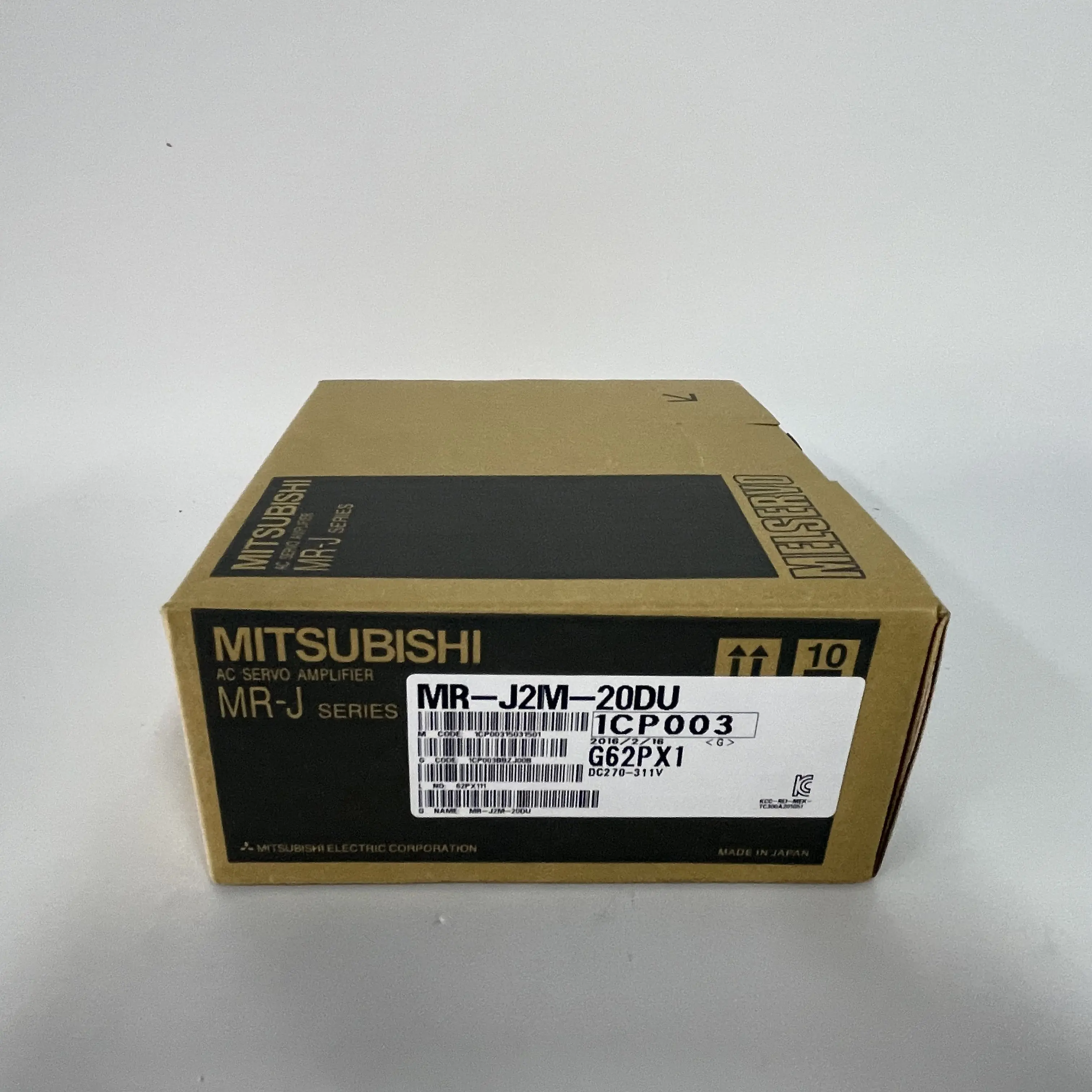 Mitsubishi AC Servo Amplifier MR-J2M-20DU