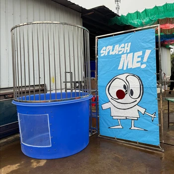 Commercial New Metal Frame Water Cheap Dunk Tank For Sale Dunking Booth Machine For Party Rental