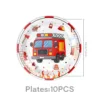 7inch plate*10pcs