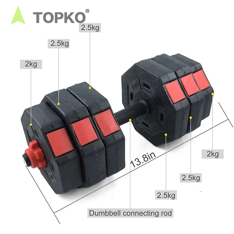 ダンベル　セット 楽天市場】【業務用】ダンベル DUMBBELL 20個 10ペアセット 22kg