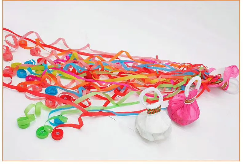 Hand Throwing Streamer Tissue Colorful Paper Streamers for Wedding celebrations