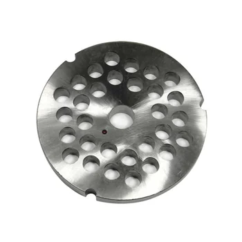 OEM CNC Custom Stainless Steel Reversible Meat Grinder Plate with 1/2" Holes