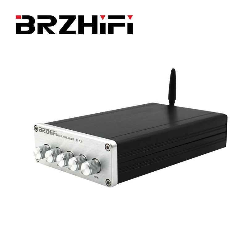 BRZHIFI tpa3116 DP1 subwoofer Audio Amplifier 2.1 amplifier board  BT 5.0 Digital Mini HiFi 50W*2 100W class d amplifier board supplier