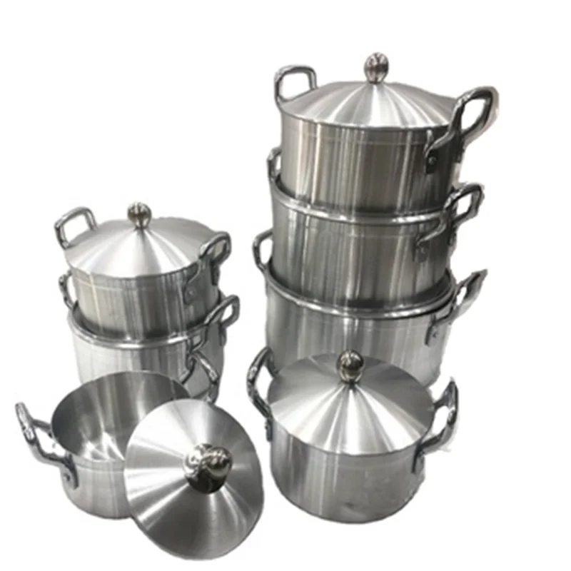 7pcs Set Cooking Utensils Stainless Steel Cookware Set Non Stick