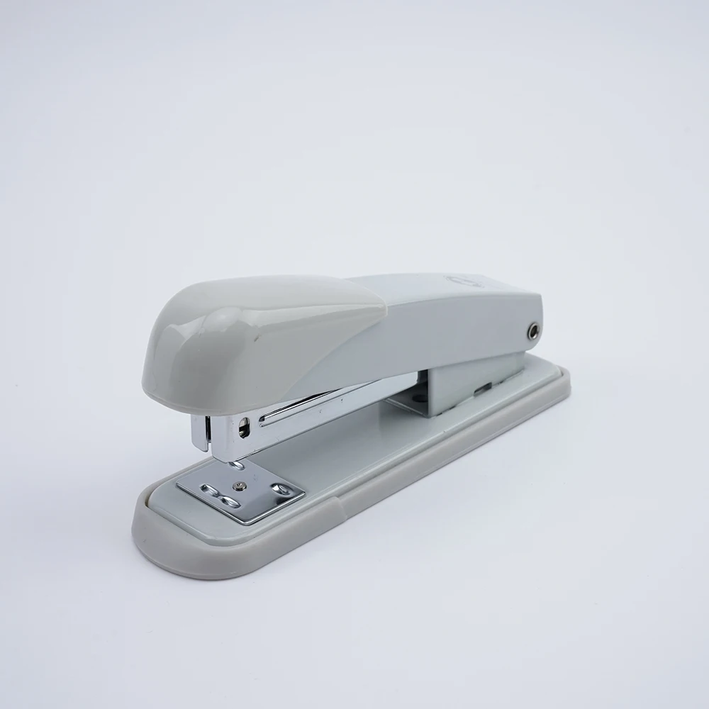 Classic Metal Cheap Stapler Nonslip Plastic Stapler With Rubber Base