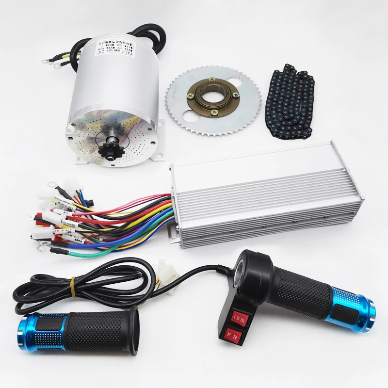 High Speed Electric Atv Dc Motor 60v 72v 2000w 3000w Brushless Motor