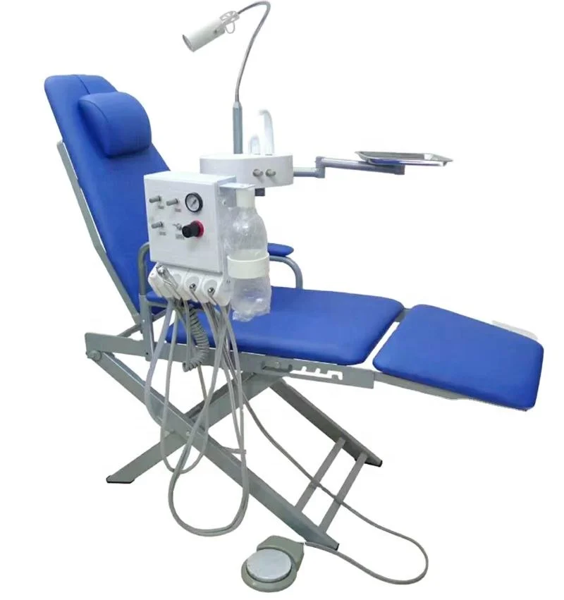 Low Price Dental Portable Chair with Turbine Dental Examination Equipment Convenient and Comfortable High Quality