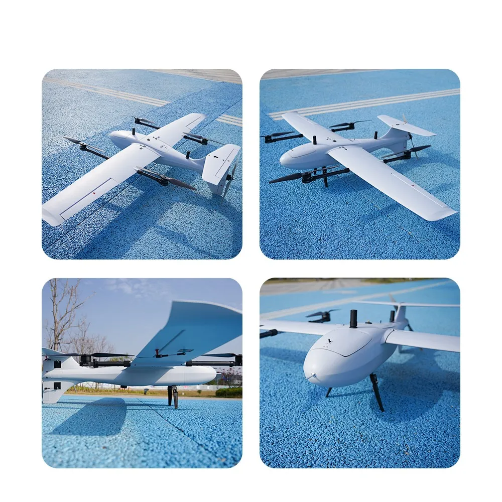 Raefly VT240 VTOL UAV Long Range RC Fixed Wing Drone for Surveying and Inspection