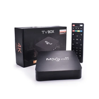 Cheapest  ip tv  box MXG PRO 5G 4G 32GB  128GB Android 11 4K smart tv box from China