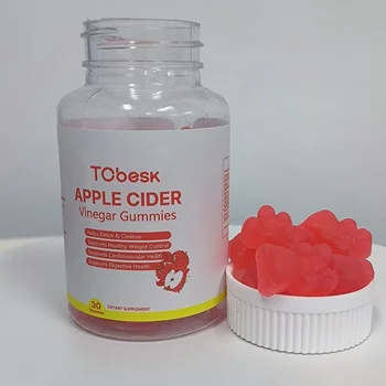 Vegan-Friendly Organic Apple Cider Vinegar Gummies Acetic Acid-Rich Probiotic-Infused Gut Health Booster for Adults