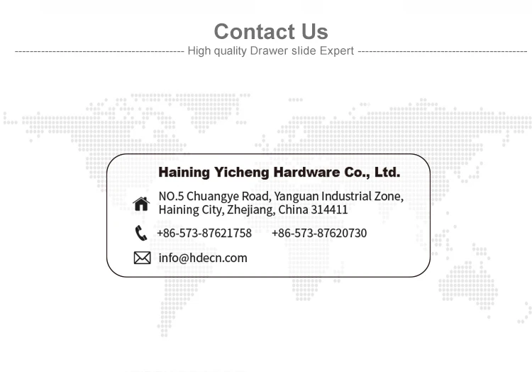 Heavy Duty 250550mm Soft Close Undermount Drawer Slides For Furniture