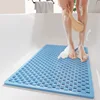 TPE Shower Mat - Small Bread Light Blue