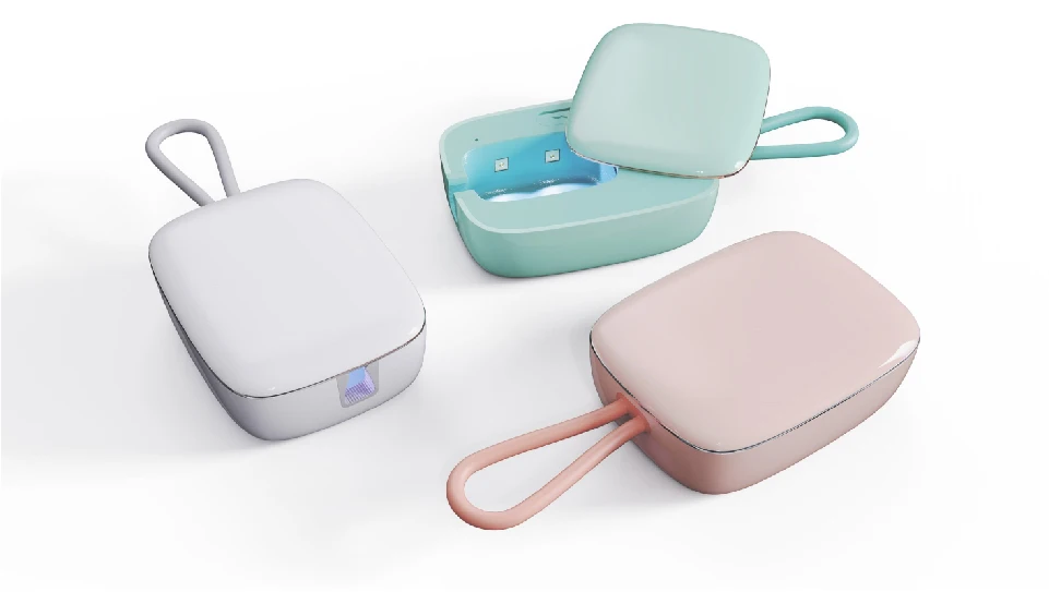 Новинка 2022 дезинфицирующее средство для зубной щетки с брелоком Портативный