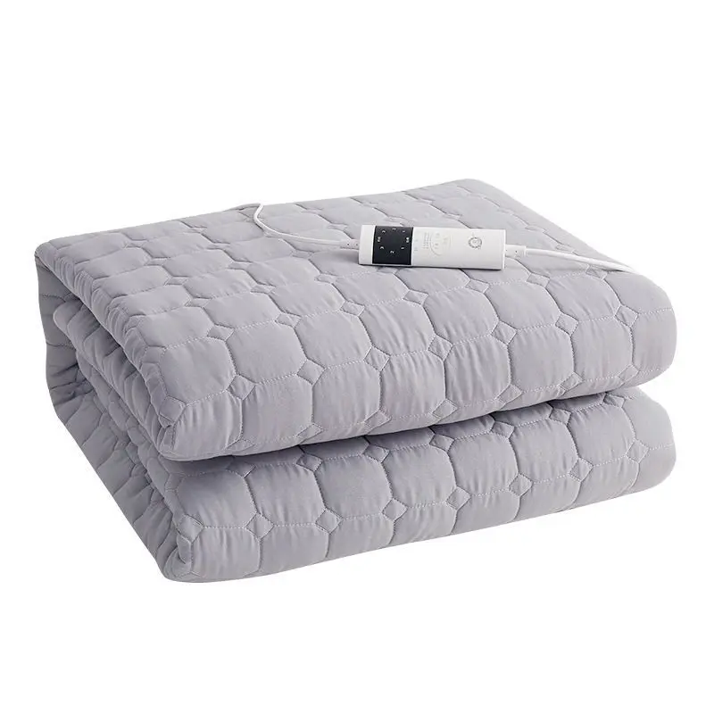 Intelligent 6 Heating Levels Machine Washable Eco-friendly Linen Recycled Heated Throw Electric Blanket