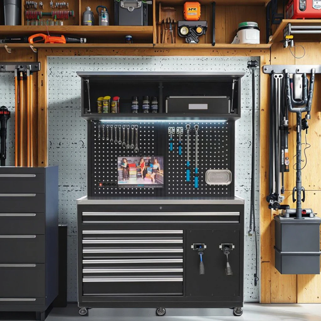 JZD OBM New Black Combination Tool Cabinet - Durable & Secure