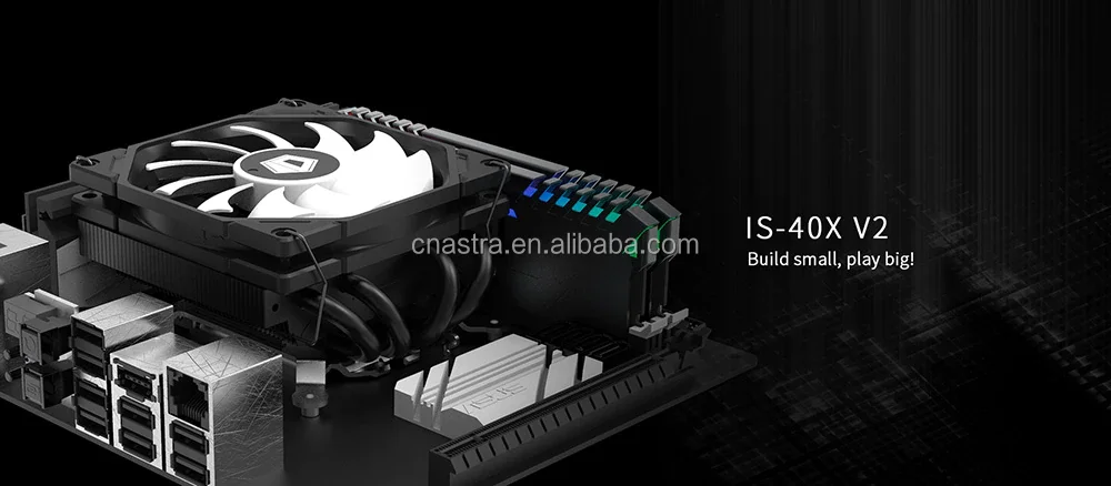 Low Profile Cpu Radiator, IS-40X, LGA1700, 1200, 115x - detail 12