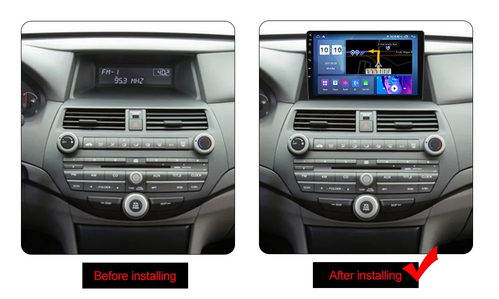 Rds Auto Radio For Honda Accord 2008 
