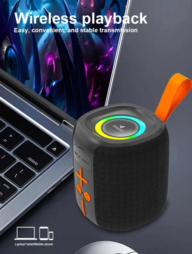 Kisonli Q40 China Manufacturer Mp3 Mini Subwoofer Portable Bt Speaker