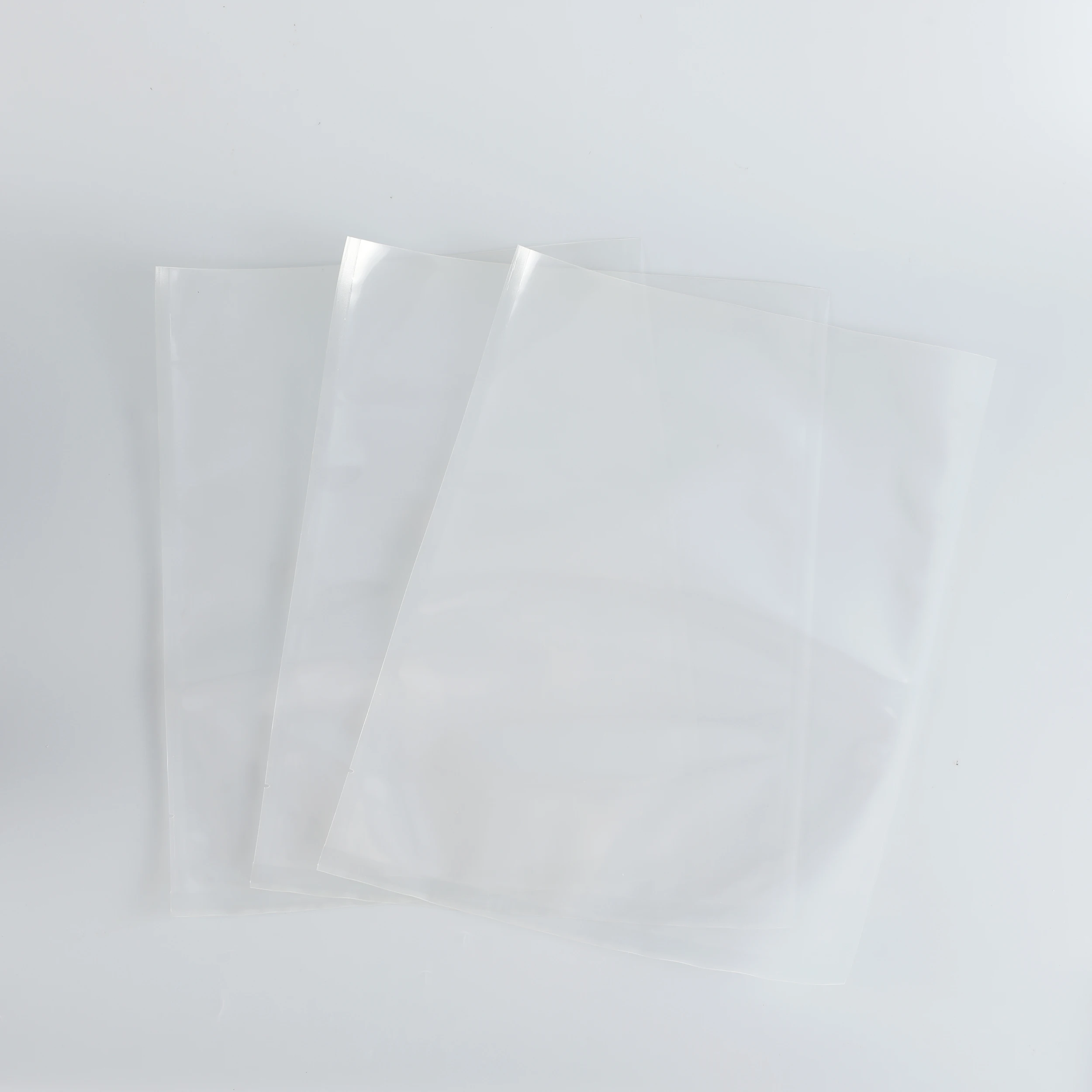 Composite Flat Open Clear Transparent Plastic Bags Packaging Bags Package Bag No Close