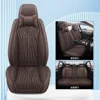 Marrón 5 plazas + almohadas para el cuello